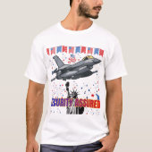イーグルス・フリーダム・フライト ホワイト Tシャツ (正面)