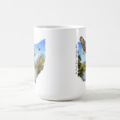 イーグルスSciotoの川のコロンブスオハイオ州のマグ コーヒーマグカップ (中央)