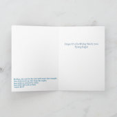 イーグルズウィングス誕生日カード カード (内部)