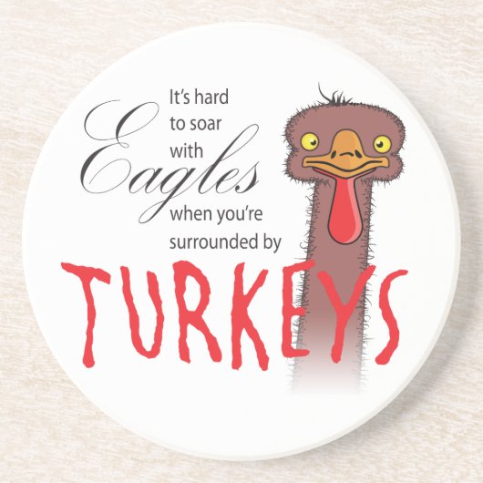 イーグルズコースターと共に飛翔する懸命 コースター (正面)