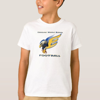 イーグルズサッカーチームシャツとヘルメントデザイン Tシャツ