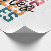 イーグルズスクールスポーツファンチームスピリット ラッピングペーパー (角)