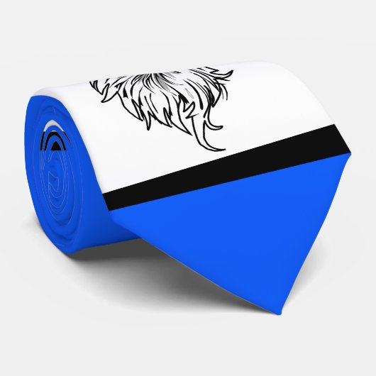 イーグルズスポーツブルーホワイトネクタイ ネクタイ (ロール)