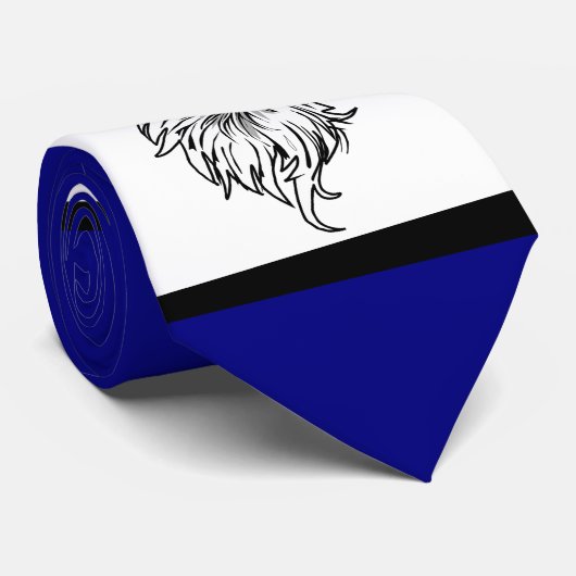 イーグルズスポーツブルーホワイトネクタイ ネクタイ (ロール)