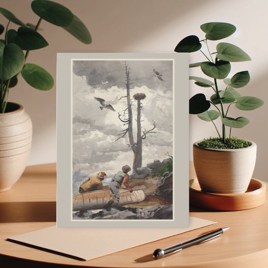 イーグルズネストウィンスローホームマーアートハガキ ポストカード