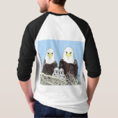 イーグルズハリエオジーM15 E17 + E18ホームストロング Tシャツ (裏面)