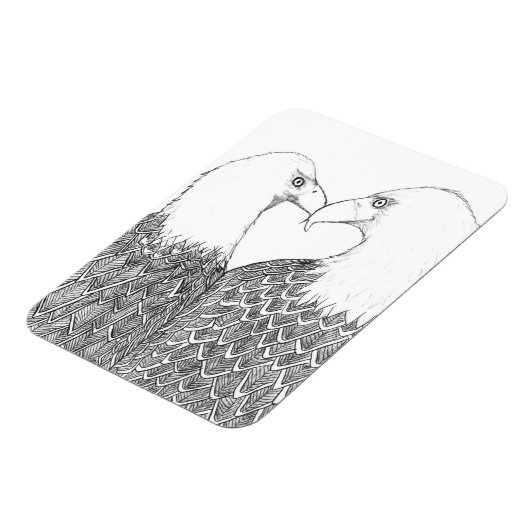 イーグルズハリエットとM15はパワーカップルを真に愛する マグネット (左側)