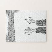 イーグルズハリエット+ Mホーム強いウー飛んでいるホ！ ジグソーパズル (横)