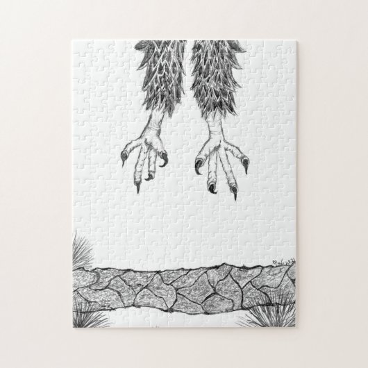 イーグルズハリエット+ Mホーム強いウー飛んでいるホ！ ジグソーパズル (縦)