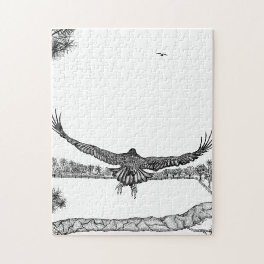 イーグルズハリエット+ Mホーム強く私を待つ ジグソーパズル (縦)