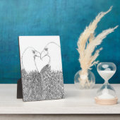 イーグルズハリエット+ M15ホームセカンド自然ラブ フォトプラーク (側面)