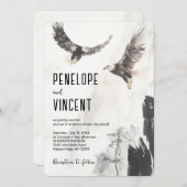 イーグルズフライト2水彩画 招待状 (正面/裏面)