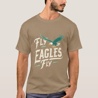 イーグルズフライヴィンテージイーグル飛んでいるズバードデザインヴィンタ Tシャツ