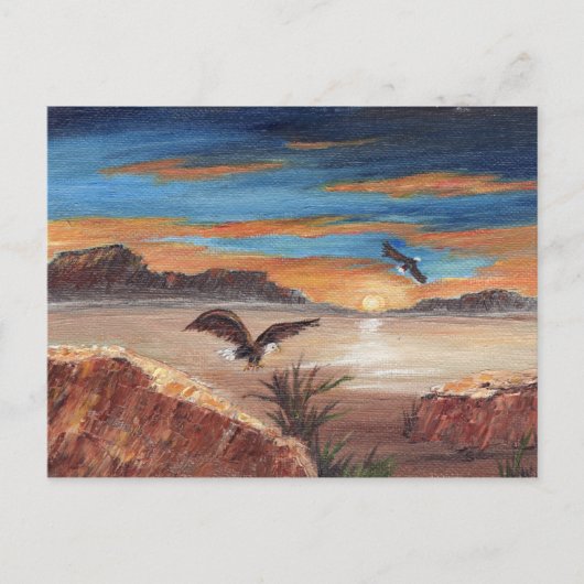 イーグルズ着陸用はがき ポストカード (正面)