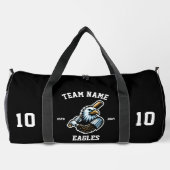 イーグルズ「カスタマイズ可能」野球 ダッフルバッグ (裏面)