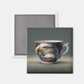 イーグルティーカップ マグネット (正面/裏面)