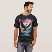 イーグルデザインTシャツ – 威厳のある & はっきりしたGraphic Tee Tシャツ (正面フル)