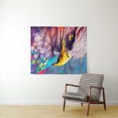 イーグルハゲ・イーグル動物発見アドベンチャー自然 タペストリー (インサイチュ(横))