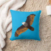 イーグルハゲ クッション (ブランケット)