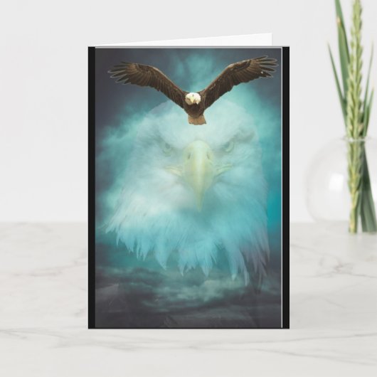 イーグルハッピーバースデー カード (正面)