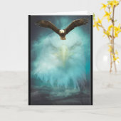 イーグルハッピーバースデー カード (黄色い花)