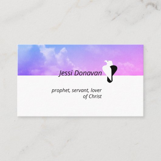 イーグルハート 名刺 (正面)