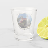 イーグルハーバーライトハウスサークルショットグラス ショットグラス (裏面)