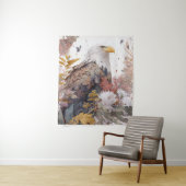 イーグルバードポートレート動物絵画の野生生物フリー タペストリー (インサイチュ)