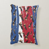 イーグルバードUSA愛国米国国旗 アクセントクッション (裏面(縦))