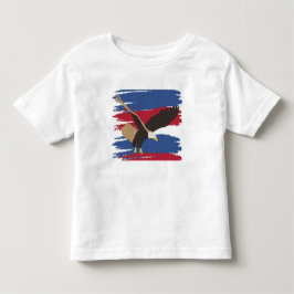 イーグルバードUSA愛国米国国旗 トドラーTシャツ