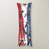 イーグルバードUSA愛国米国国旗 ボディピロー (裏面 (縦))