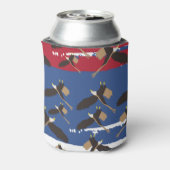 イーグルバードUSA愛国米国国旗 缶クーラー (缶裏面)