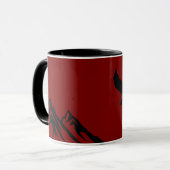 イーグルパワーによるやる気の引用文 コーヒー マグカップ (正面左)