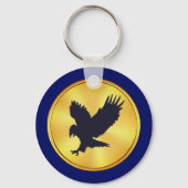 イーグルパーソナライズされたクラス懇親会党は好意を キーホルダー (裏面)