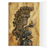 イーグルパーチメント付きアンティーク騎士ヘルメット (内側 (左))