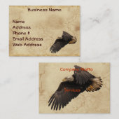 イーグルパーチメント効果名刺 名刺 (正面/裏面)