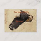 イーグルパーチメント効果名刺 名刺 (裏面)