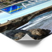 イーグルビーチ – アルバ –  ポスター (角)