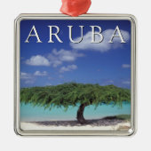 イーグルビーチ | カリブの，アルバ メタルオーナメント (正面)