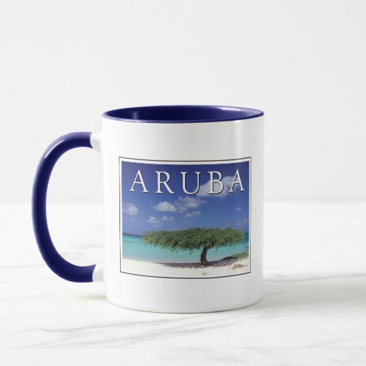 イーグルビーチ | カリブ海、アルバ マグカップ (左)