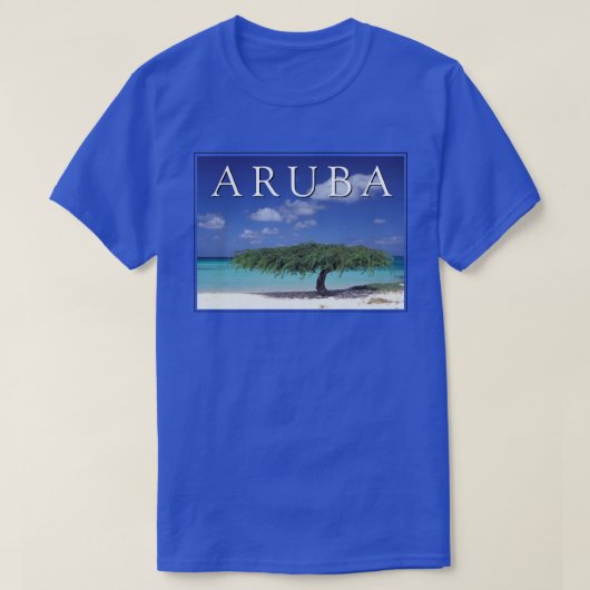 イーグルビーチ | カリブ海、アルバ Tシャツ (デザイン正面)