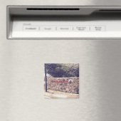 イーグルビーチ- 2インチスクエアマグネット マグネット (インサイチュ (食洗機))