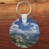 イーグルピークからのヨセミテバレーとハーフドーム キーホルダー (正面)