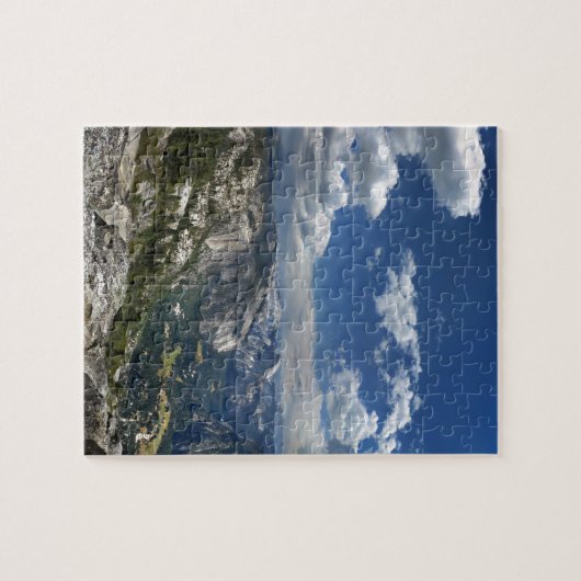 イーグルピークからのヨセミテバレーとハーフドーム ジグソーパズル (横)