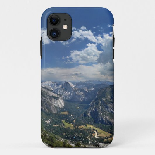イーグルピークからのヨセミテバレーとハーフドーム Case-Mate iPhoneケース (裏面)