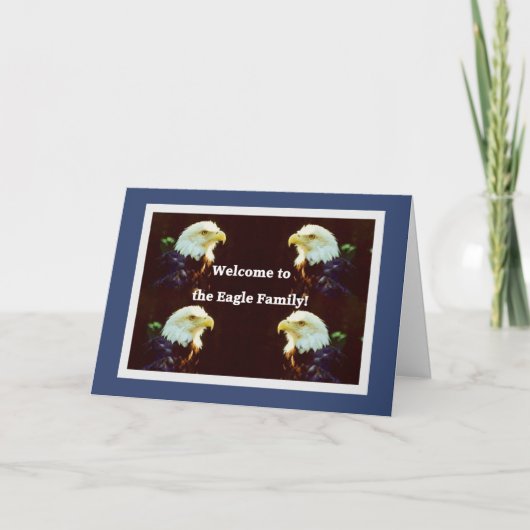 イーグルファミリーへようこそ カード (正面)
