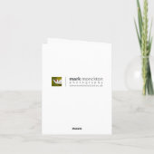 イーグルフクロウ誕生日カード カード (裏面)