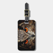 イーグルフクロウ ラゲッジタグ (正面縦)