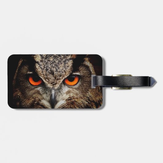 イーグルフクロウ ラゲッジタグ (裏面横)