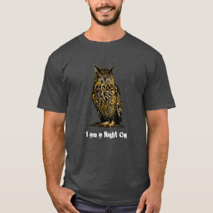 イーグルフクロウTシャツ Tシャツ